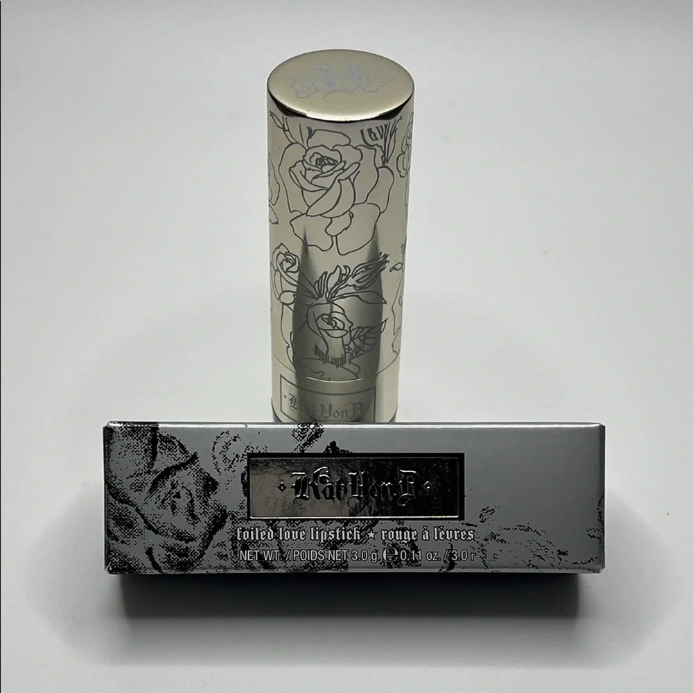 Kat Von D Foiled Love Lipstick Color “FTW” NIB - Picture 4 of 13